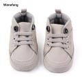 Wenefang Baby Shoes Boys Girls High Top Casual Soft Luxury Sole Newborn Toddler Sports 0-18 Months. 