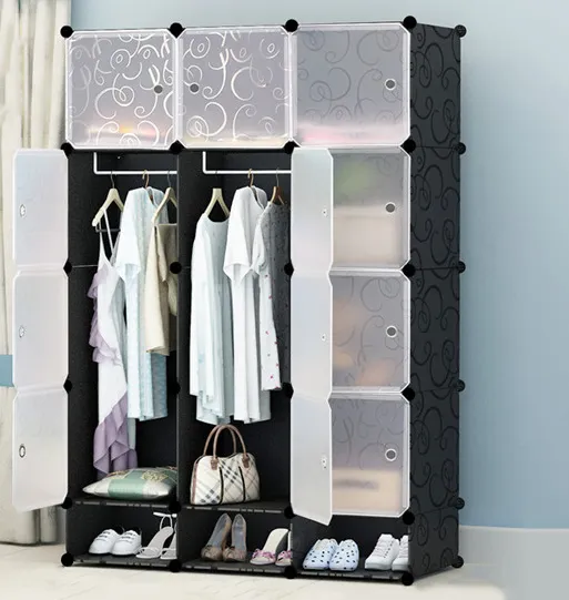12%20Cube%20Plastic%20Folding%20Storage%20Rack%20%E2%80%93%20Divisional%20Organizer%20for%20Wardrobe,%20Closet%20&%20Clothes%20with%20Dustproof%20Shoe%20Rack%20%7C%20Cloth%20Daraz%20-%20Image%203