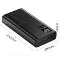 Power Bank 40000/30000 mAh Battery Capacity Super Fast Charging For Universal Use. 