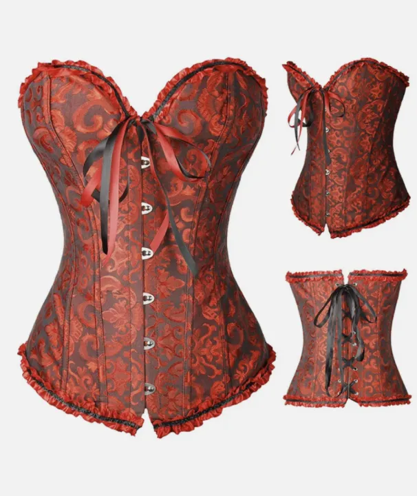 Shapewear%20Overbust%20Corset%20with%2026%20Steel%20Bones%20for%20Hourglass%20Figure%20-%20Image%205