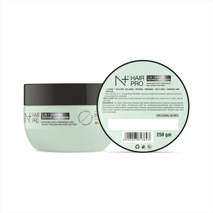 N Plus Professional Hair Pro Smooth and Shine Hair Mask (250g) | Daraz ...