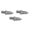 3Pcs Universal Tripod Foot Spikes Set 1/4 Inch Thread Stainless Steel Tripod Monopod Legs Feet Replacement Parts. 
