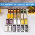 Spice Drawer Organizer for Cabinet, and Spice Rack Drawer Organizer- Adjustable Design 1 Pack. 