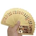 3 Sets Of 24K Gold Plastic Waterproof Playing Cards(For Marriage Card Game). 
