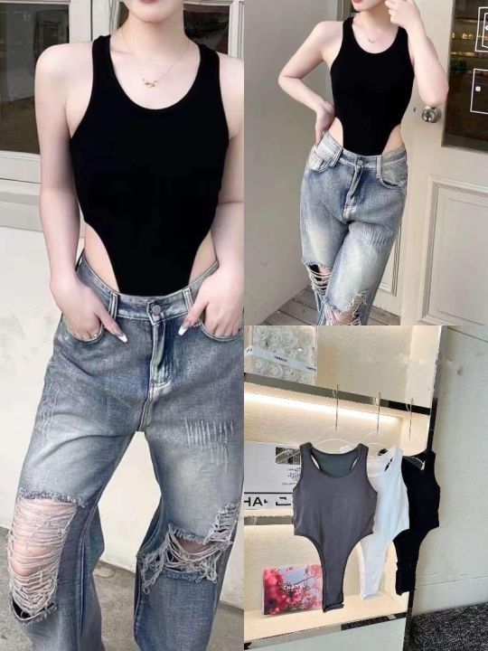 Plain%20Round%20Neck%20Lining%20Fabric%20T-shirt%20for%20Women%20-%20Image%204