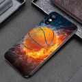 Basketball Sports Court Silicone Cover For Xiaomi Redmi 10 9 9T 9C 8 7 6 Pro 9AT 9A 8A 7A 6A S2 GO 5 5A 4X Plus Phone Case. 