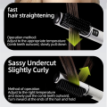 Portable Multi-Function Wireless Hair Straightening Brush with Negative Ion Anti-Heat Technology. 