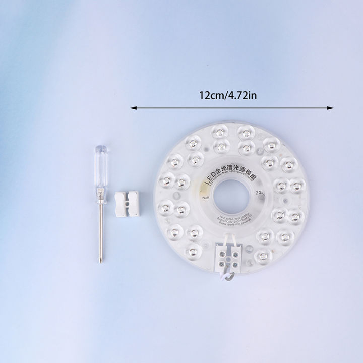 LED Panel Light Ceiling Lights LED Module 220V Ceiling Fan LED Light Kit 20W 40W 60W Round Replacement LED Panel Board