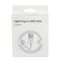 White  Lightning to USB Cable. 