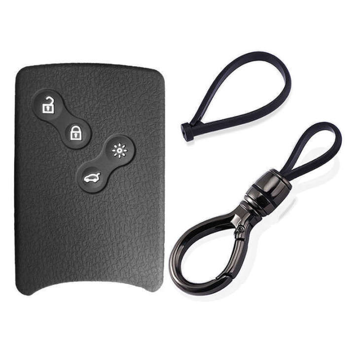 For%20Renault%20Stage%20Clio%20Logan%20Megane%202%203%20Koleos%20Scenic%20Card%20Keychain%20Case%204%20Button%20Car%20Silicone%20Cover%20Phone%20Number%20Key%20Chain%20Fit%20-%20Image%207
