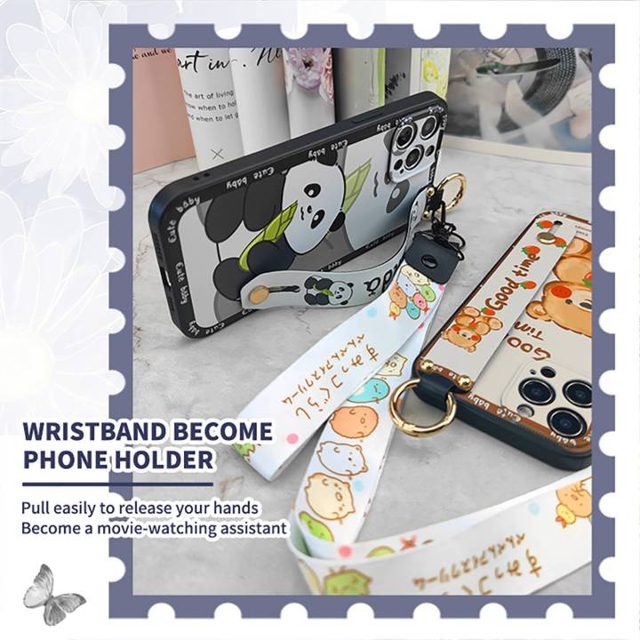 phone%20cover%20cute%20Phone%20Case%20For%20Itel%20A05S/A663L%20Wristband%20protective%20Fashion%20Design%20phone%20pouch%20Lanyard%20phone%20case%20Anime%20-%20Image%202