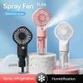 F3 Handheld Spray Fan - Large Wind, Mini Air Conditioner, Humidifier with Water Refill & Portable Design. 