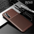 Lenuo for Realme 6 Pro Case Silicone Matte Carbon Fiber Back Cover. 