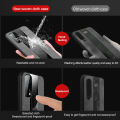 Lenuo For Realme X7 Case Luxury Bracket Ring Phone Case Soft TPU Leather Back Cover. 
