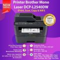 Brother Printer Mono Laser Multi-Function Automatic Duplex Wireless Networking Printer (DCP-L2540DW). 