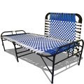 Heavy Duty Foldable Bed For Sleeping /Niwar Metal Bed Space Saving Design 2.6'X6. 