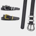 Fashion Black Luxury Designer Belts Simple 6 Styles Pu Leather Belt Casual Jeans Waist Strap Men and Women. 