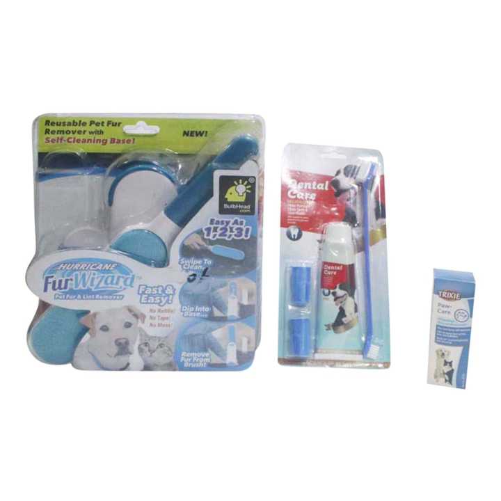 Dental Care, Paws Care, Reusable Pet fur Removal