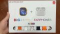 I20 Ultra Max Suit Smart Watch with ANC Earbuds Gift Box Ultra 10+1 Smartwatch with 7 Straps Case 2.3 Inch | HD Display | Bluetooth Calling | Sports Mode. 