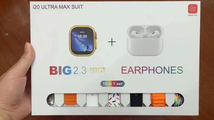 I20%20Ultra%20Max%20Suit%20Smart%20Watch%20with%20ANC%20Earbuds%20Gift%20Box%20Ultra%2010+1%20Smartwatch%20with%207%20Straps%20Case%202.3%20Inch%20%7C%20HD%20Display%20%7C%20Bluetooth%20Calling%20%7C%20Sports%20Mode%20-%20Image%206
