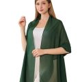 Elegant Chiffon Chiffon Shawl Long Lightweight Fabric Wedding Party Shawl Bridesmaid Shawl Bridal Party. 