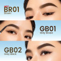 FOCALLURE 3 Colors Eyebrow Pencil Waterproof Long-lasting 3 In 1 Ultra Fine Triangle Eye Brow Makeup Cosmetics. 