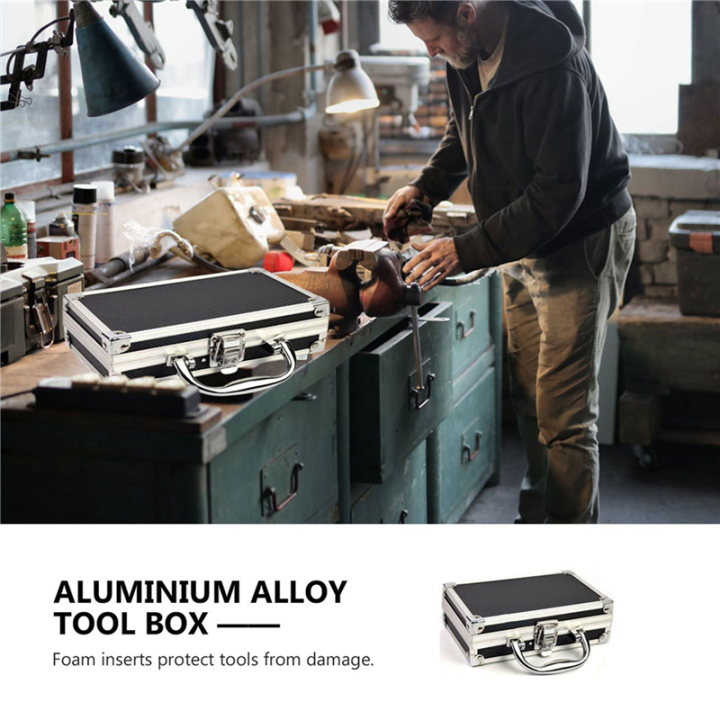 Kqueebee%2010X%20Aluminum%20Alloy%20Toolbox%20Accessories%20Storage%20Box%20Practical%20Aluminum%20Suitcase%20Portable%20Handle%20Small%20Toolbox%20Storage%20Box%20-%20Image%203
