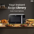 IFB 24L Solo Microwave  with 69 Auto Cook Menus (24PM2S, Silver, Mug Recipes, Steam Clean, Auto Reheat, Preset Timer, Power Save, Child Safety Lock, 10 Power Levels). 