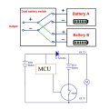 2X 30A Dual Battery Connector for Increase the Capacity By Connecting Two Batteries in Parallel Equalization Module. 