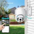 Outdoor Speed Dome Wireless Security 1080P Wifi PTZ IP Camera -3MP. 