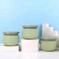 Face Cream Bottle 250g Matte Green Lotion Jar Cosmetic Empty Container Hair Mask Bottle Body Cream Refillable Split Bottle. 