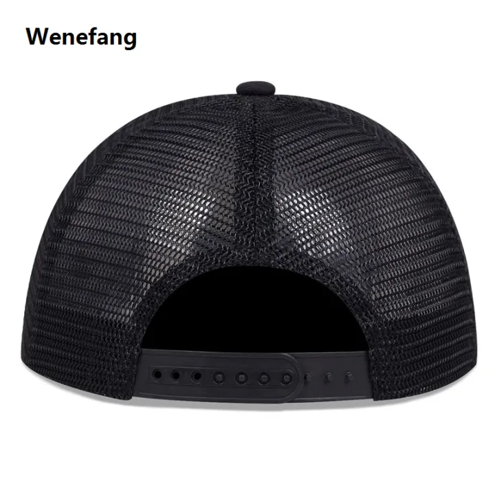 Wenefang%20Hip%20Hop%20Black%20wolf%20Embroidery%20Baseball%20Caps%20Summer%20Mesh%20Snapback%20Hats%20For%20Women%20Men%20casquette%20Trucker%20Cap%20-%20Image%205
