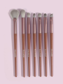 MAANGE 7Pcs Eyeshadow Makeup Brushes Set With Soft Synthetic Hairs For Eyeshadow, Blending, Eyebrow, Eyeliner, Highlighter MAG5931YK. 