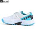 Sega Reach White / Sky Cricket Shoes For Men. 