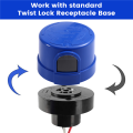3 Pack Photocell for Outdoor Light,Auto on Off Photo Sensor Switch with Twist Lock,Dusk to Dawn Photoelectric Light. 