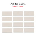 12pcs Camera Accessories Anti Fog Inserts Moisture Absorbing Strips Humidity Removing Defogger For Underwater Diving Housing. 