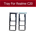 Tray For OPPO Realme C12 C20 C21  Slot Tray Holder Adapter Replacement Parts. 