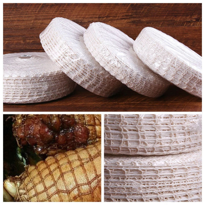 3 Meter Cotton Meat Net Ham Sausage Net Butcher's String Sausage Net ...