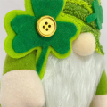 Saint 'S Day Leprechaun Plush Decorations Irish Stuffed Gnome Doll Knomes Decoration Green Faceless Doll Decor Easy Install -B. 