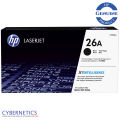 HP 26A Black Original LaserJet Toner Cartridge, CF226A. 