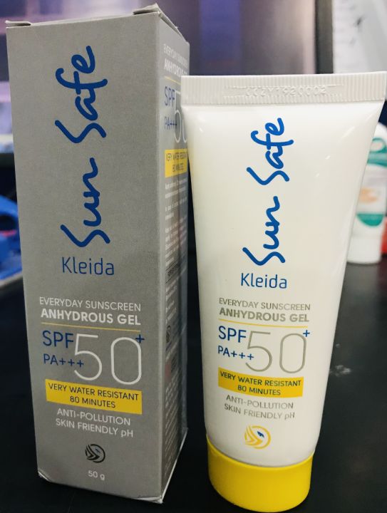 Kleida Sunsafe Sunscreen Anhydrous Gel (50gm)
