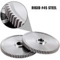 NCANRUI Metal Lathe Gears, Change Gear with Lathe Belt, Metal Gear Set for CJ0618 Mini Lathes & Milling Machines. 