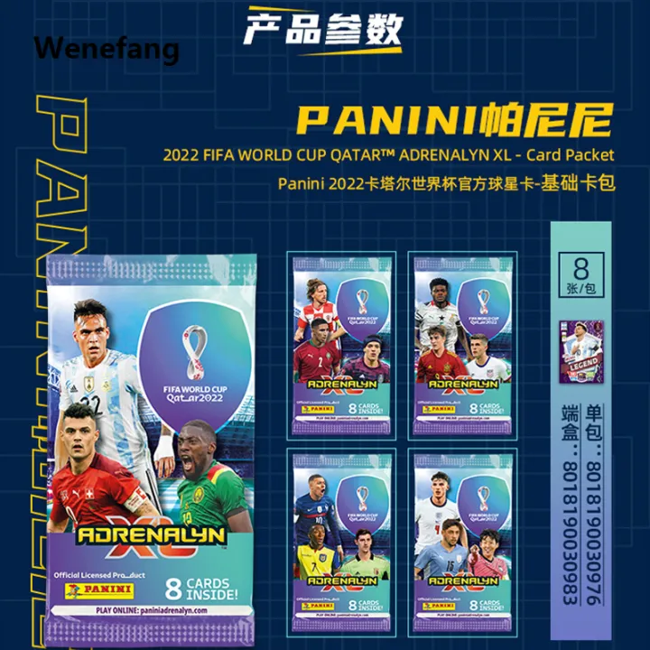 Wenefang%202022%20Panini%20Football%20Star%20Cards%20Box%20Qatar%20World%20Cup%20Soccer%20Star%20Fashion%20Collection%20Messi%20Ronaldo%20Footballer%20Limited%20Fan%20Cards%20Box%20Set%20-%20Image%204