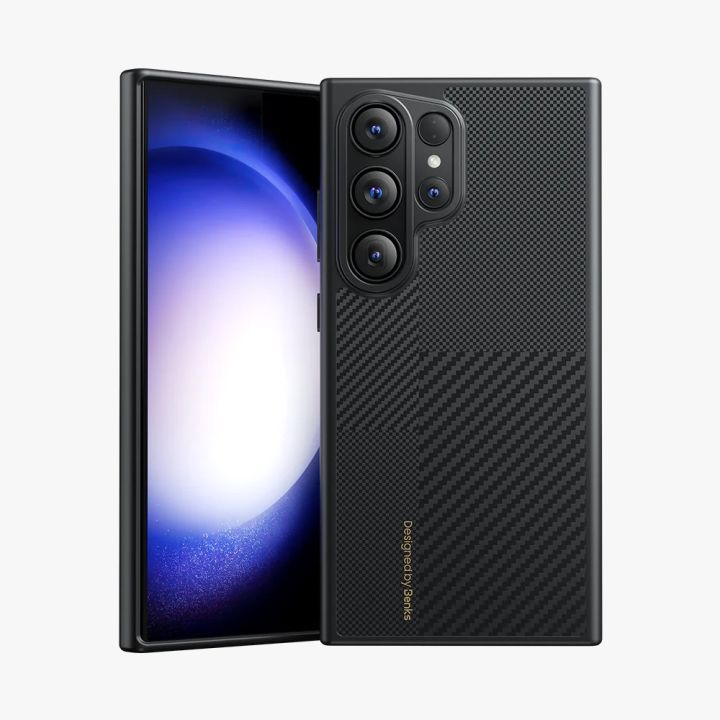 BENKS Montage Armorpro Case built with Kevlar® for Samsung Galaxy S24 Ultra with MagSafe