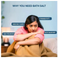 Asmita Naturals Epsomsalt | Rose Bath Soak | Relax, Detox & Rejuvenate | 400g. 