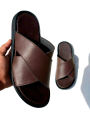 The New Fancy Look Slippers For Boys and Men , Leather Chappals For Gents . Stylish Slippers / FlipFlop. 