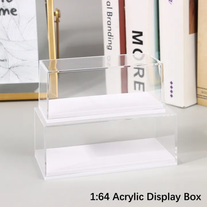1:64%20Scale%20Car%20Model%20Display%20Box%20Transparent%20Acrylic%20Dustproof%20Case%20Hard%20Cover%20Collectible%20Miniature%20Figure%20Toy%20Protection%20-%20Image%204