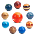 10PCS Mini Solar System Stress Balls Planets Squeeze Balls Space Early Learning Stress Relief Fidget Toy. 