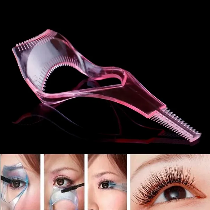 Compass:%20Apply%20Shield%20Mascara%20Makeup%203-in-1%20Guard%20Curling%20Iron,%20Comb%20Card,%20Makeup,%20Beauty%20Makeup%20Tools,%20Eyelash%20Tools%20-%20Image%202
