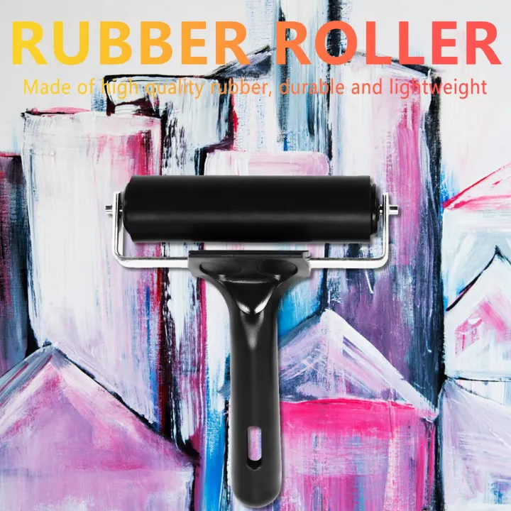 Rubber%20Roller,%20Set%20of%202%20(6%20&%2010cm),%20Ink%20Brayer%20Roller%20perfect%20for%20Printmaking,%20Wallpapers,%20Block%20Printing%20Stamping%20-%20Image%205
